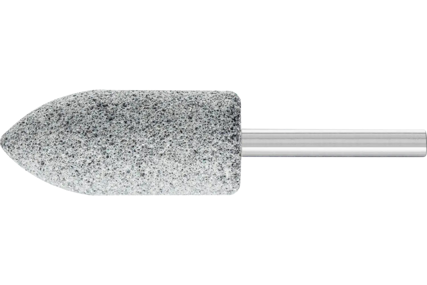 Picture of Pferd Vitrified Mounted Point, CAST Edge, 7/8" x 2, 30 Grit, A11, SiC, 1/4" Shank